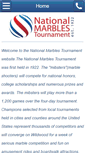 Mobile Screenshot of nationalmarblestournament.org